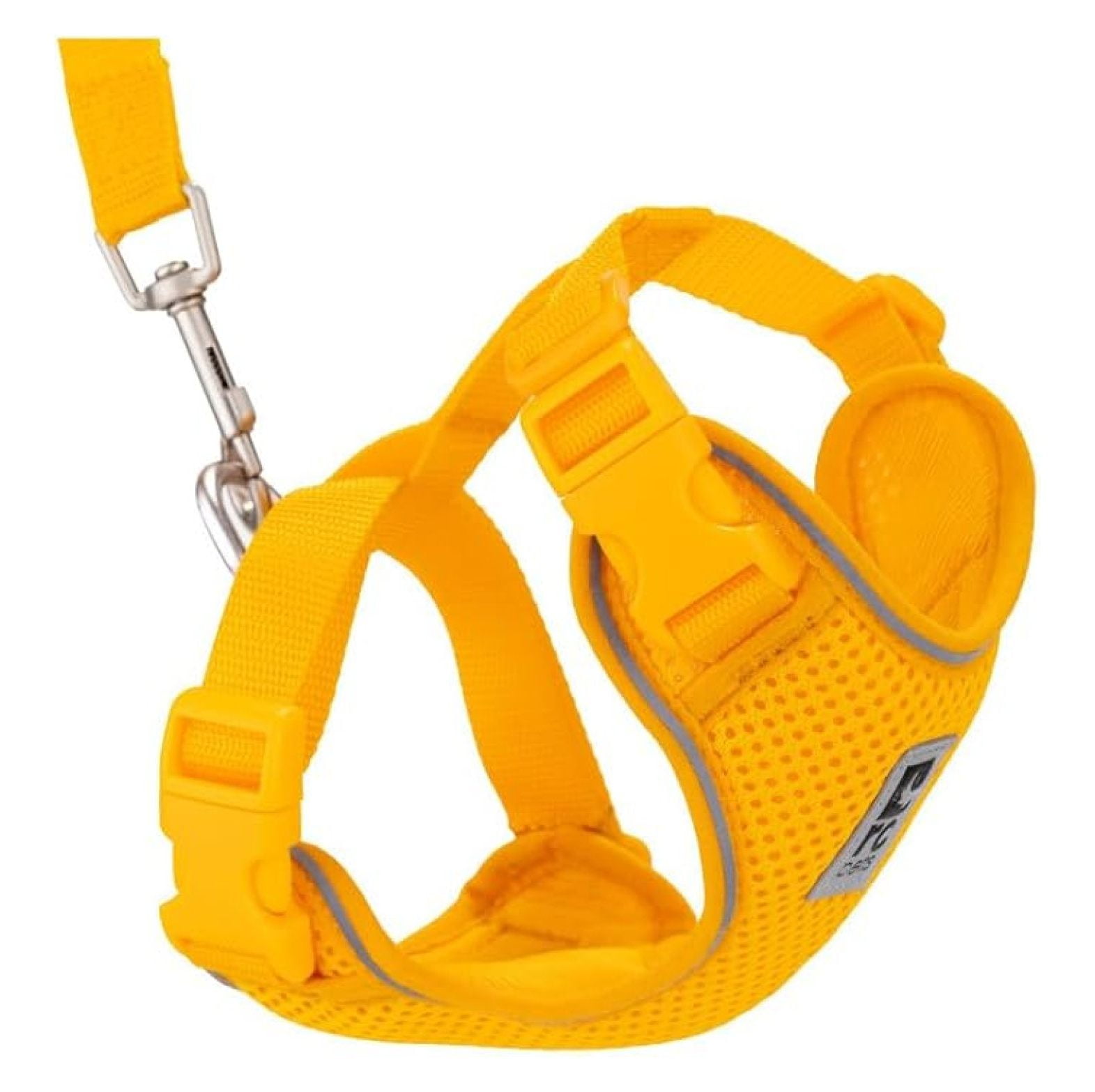 RC Pets Adventure Kitty Cat Harness | Adjustable Airmesh Vest with D-Ring and 6ft Leash for Walking and Travel | Marigold, Large