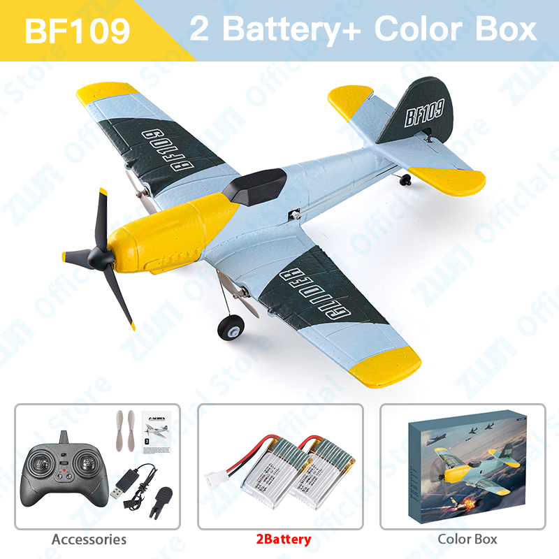 Rc Flying Machine RC Plane BF109 Professional 2.4G Radio Remote Control Airplane EPP Foam ...