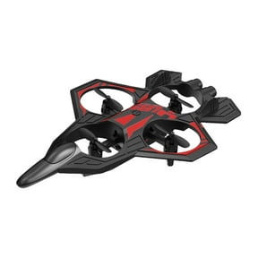 RC Plane Remote Control Airplane - Foam Flying Toy with Headless Mode, 2.4GHz, LED Breathing Lights, One-Key Takeoff/Landing, 360° Rotation, Speed Change, Maintain Height, 4 Motors