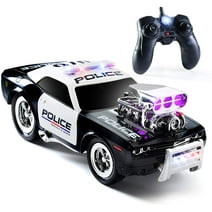 RC Police Car Remote Control Police Car RC Toys Radio Control Police Car Great Christmas Gift toys for boys Rc Car with Lights And Siren Best Christmas gift for 3 year old boys And Up