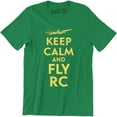 thumbnail image 1 of RC RC Plane Jet Keep calm and Fly RC Remote Controlled Tee Shirt, 1 of 4