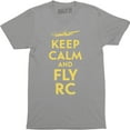 thumbnail image 1 of RC RC Plane Jet Keep calm and Fly RC Remote Controlled Tee Shirt, 1 of 4