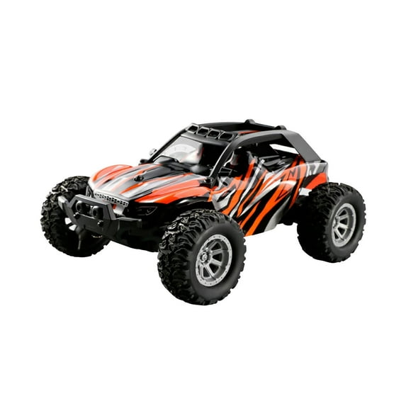 RC Racing Car, Remote Control Car, 1/32 Scale High Speed Off-Road Drift Toy, 4WD 20KM/H Double Speed Adjustable Durable ABS Body with LED Lights and Long Battery Life