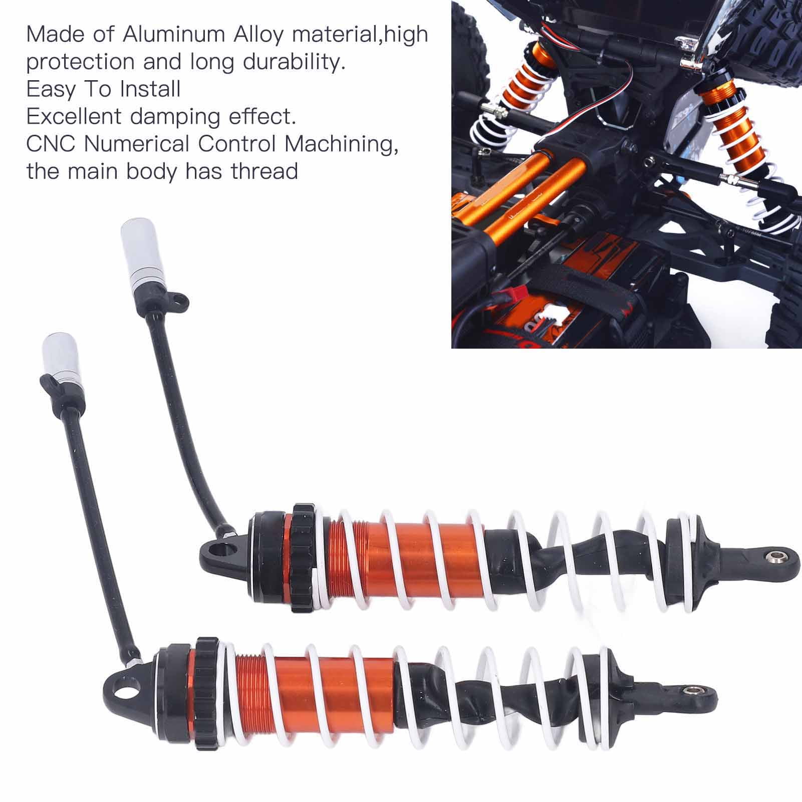 RC Rear Shock Absorber Aluminum Alloy Shock Absorber RC Damper For ZD