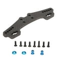 RC Rear Shock Absorber Bracket Carbon Fiber RC Car Damper Mount for TAMIYA 1/10 XV01 Remote