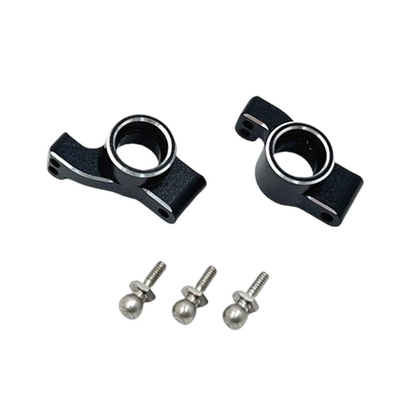 RC Rear Wheel Cup Seat Aluminum Alloy Modification Kit for Wltoys 244016 1/24 Drift Car Enthusiasts