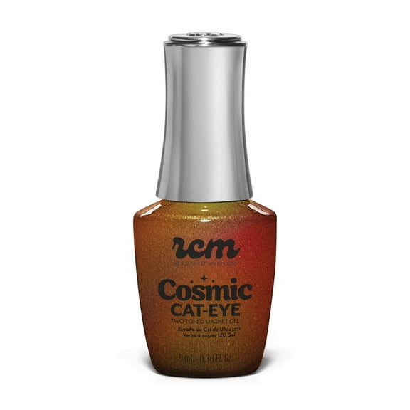 Red Carpet Manicure Cosmic Cat-Eye Two-Toned Magnet Gel Polish Long-Lasting, Dazzling Duo Chromatic, Magnet Included, Magnetic Nail Art, 21+ Days of Wear (Supernova Stardust, 0.3 Fl Oz)
