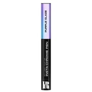 Red Carpet Manicure Insta-Chrome Pens - Fast & Easy Chrome Finish for Nails, No Mess, LED Cured, Multi-Dimensional Shades, High Shine, Instant Chrome Effect Purple Glaze, 0.5g