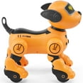 thumbnail image 1 of RC Robot Dog Toy - Interactive Voice Control, Dancing & Programmable Pet with Touch Sensor, Remote Included, 1 of 11