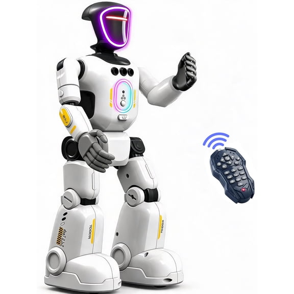 Gmdisc Remote Control Robot Toys for Kids,Interactive Smart Robot with Singing Dancing Programmable & Gesture Sensing,Birthday Gift for 3+ Years Old Boys Girls