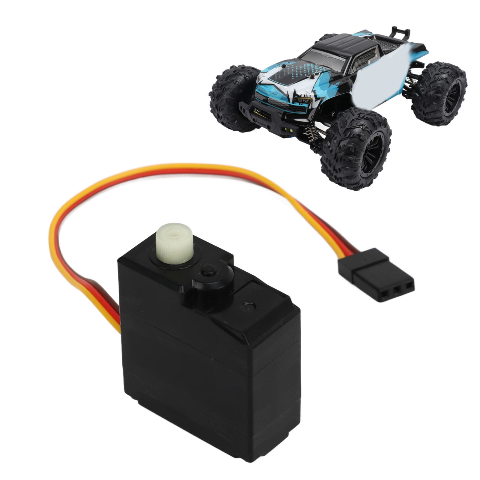RC Servo, 3 Wire Low Noise Digital Servo Low Power Consumption Quick