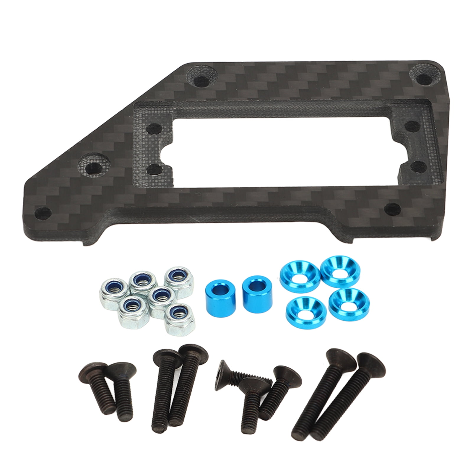 RC Servo Mounts Carbon Fiber Axle Servo Mount for Axial SCX10 Pro