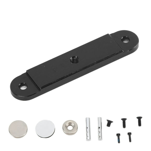 RC Shell Mount Post Set Replacement for 1/24 for SCX24 Strong Magnetic Force Reduces Vibration RC Car Shell Post Black