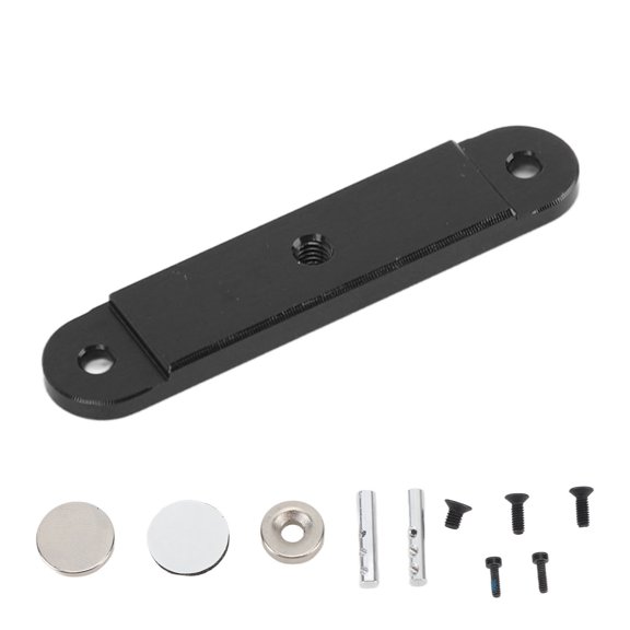 RC Shell Mount Post Set Replacement for 1/24 for SCX24 Strong Magnetic Force Reduces Vibration RC Car Shell Post Black