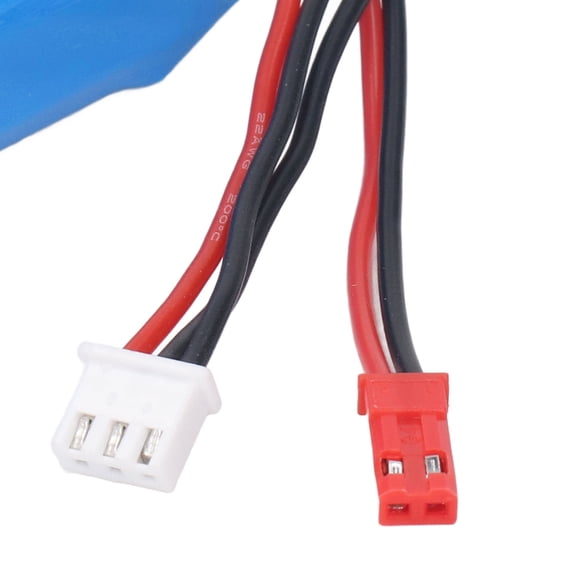RC Ship Battery, Lightweight  Portable 7.4V Lithium Power For Remote Control Boats