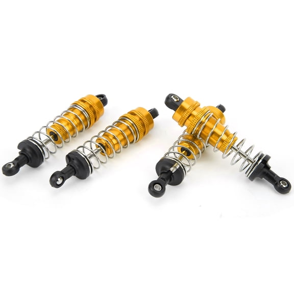 RC Shock Absorbers 80mm RC , Firm 1/12 RC Shock Absorbers for Rc Cars for Reduce Vibration Gold