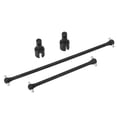 thumbnail image 1 of RC Steel CVD Drive Shaft Dogbone Joint RC Car Universal Front Rear Driveshaft Set for 1/8 4WD SLEDG, 1 of 8