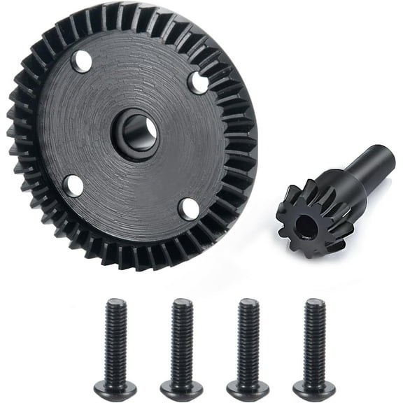 RC Steel Diff Gear Set 13T-43T 10T-43T 15T-42T Gearbox Differential Gears for 1/8 Arrma Typhon 6S BLX TLR Upgrade Part (15T-42T)
