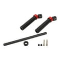 RC Steel Drive Shaft for Axial SCX10 90046 for Tamiya CC01 1/10 RC Car Crawler 143?220mm Black