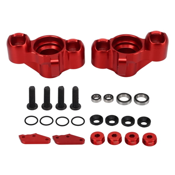 RC Steering Cup Enlarged Aluminum Alloy Replacement RC Bearing Steering Knuckle for 1/7 1/8 Cars