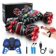 RC Stunt Car, DIWANGUS Gesture Sensing RC Stunt Car with Lights Remote Control Cars Vehicles ,Kids RC Cars Toys Birthday Christmas Gifts for Boys Age 4 5 6 7 8 9 10 11 12 Years