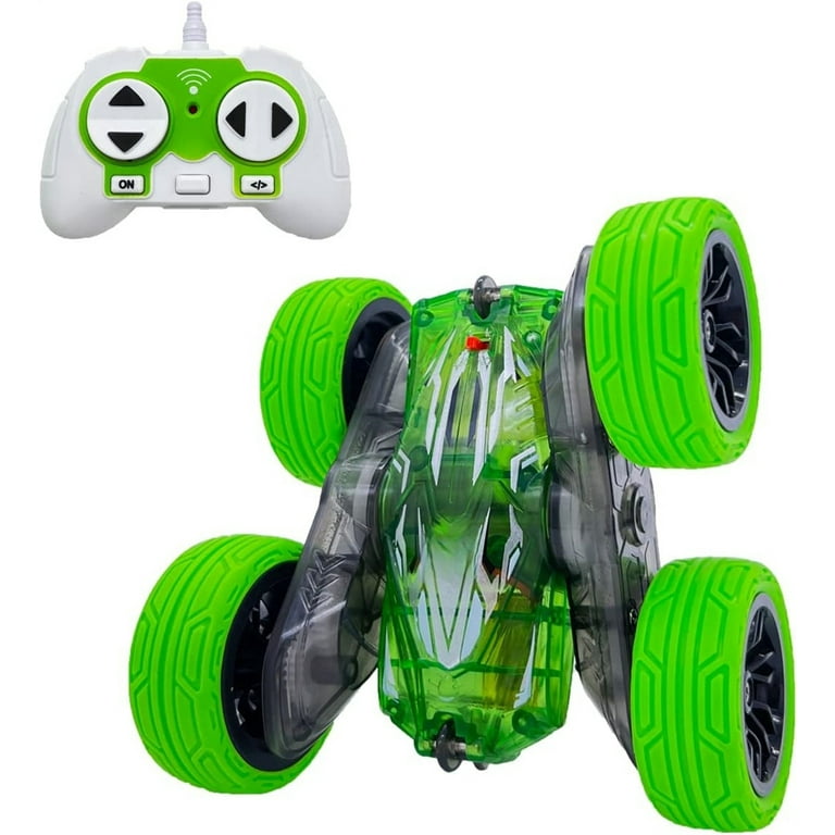 RC Stunt Car Remote Control Cars Toys 1 43 Small 360 degree Tumbles Rotating Double Sided Driving Car Toy Presents Gifts for Boys Girls Ages 6 Walmart