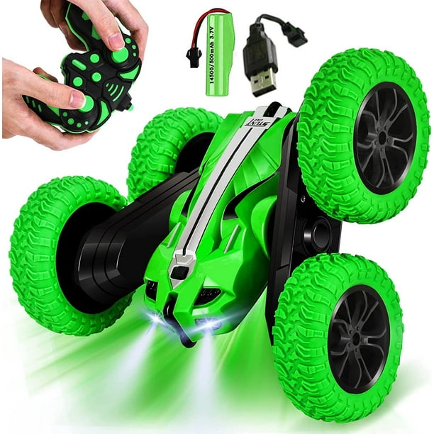 Remote Control Car RC Cars 4WD Remote Control Car with 2 Sided 360 Rotating Rc Car for Kids Girls Boys Age 4 6 7 8 12 Walmart Business Supplies