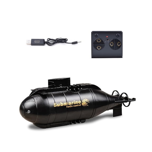 RC Submarine, Remote Control Simulation Nuclear Submarine with Dive and Surface Control, RC Boat  for Pool, Pond and Bathtub