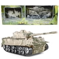 thumbnail image 1 of RC Tank Car with Realistic Sounds and Lights, RC Army Tank Military Car Toys for Kids Boys Girls, 1 of 5