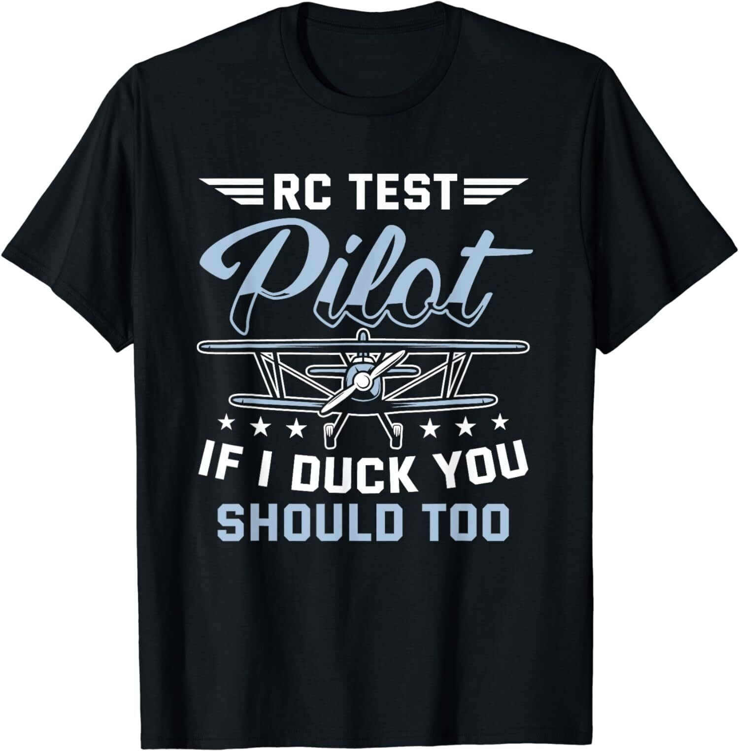 RC Test Pilot Model Airplane Pilot Model Flight RC Airplane TShirts