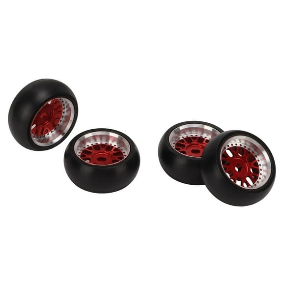 RC Tire, For 1/28 RC Tire Improving Stability Stable Cushioning For K989 For MINI D Red