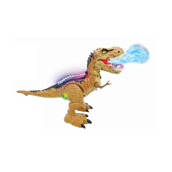 RC Tirex Dinosaur remote controlled smoke spitting with sounds, light effects and gesture control.