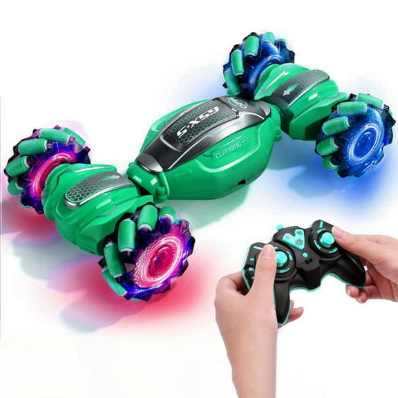 RC Toy Car, Remote-Control Shark Speeder in 1:15 Scale That Bends, Turns & Slides Like a Mutant Machine, Features Lights & Sounds