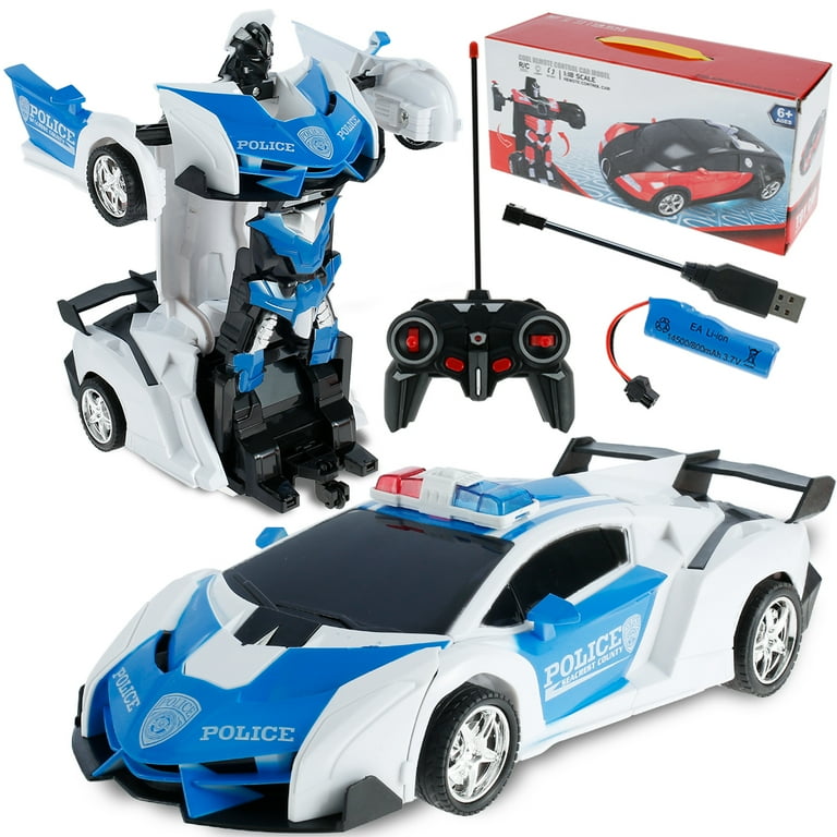 Radio controlled transforming robot deals