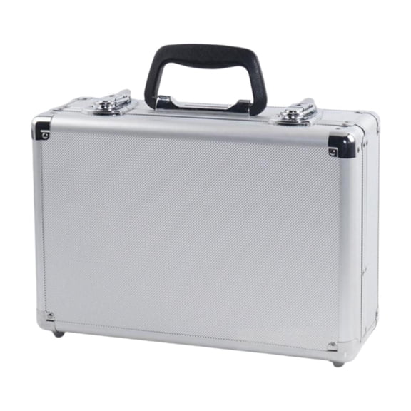RC Transmitter Case Airplane Carry Case Controller Storage Bag Strong Aluminum Portable for Outdoor Flying Field