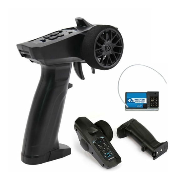 RC Transmitter Receiver 2.4GHz 3CH Digital Radio Control System for RC Car Boat - Pistol Grip, Long Range, Anti-Jamming - Hobby Remote Control