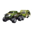 thumbnail image 1 of RC Truck, 1:64 Scale Truck with Lights, Remote Control Truck, 24GHz Rc Truck, Rechargeable Remote Control Semi Truck with Trailer, 1 of 3