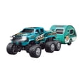 thumbnail image 1 of RC Truck, 1:64 Scale Truck with Lights, Remote Control Truck, 24GHz Rc Truck, Rechargeable Remote Control Semi Truck with Trailer, 1 of 3