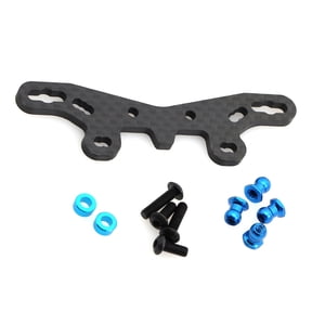 RC Upgrade Front Damper Stay Mount for Tamiya TT02S/SR 54632 RC 54632 Chassis Parts Car RC Crawler Cars Accessory Part