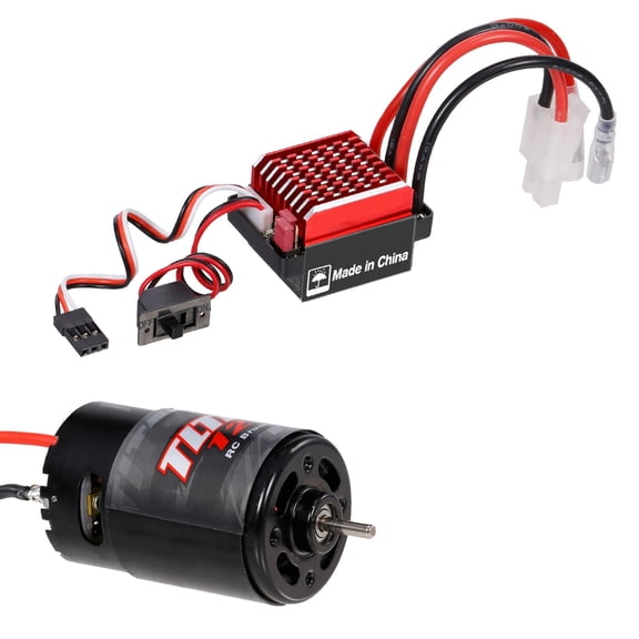 RC motor esc 550 12T Brushed Motor ESC Combo for RC Racing Car Truck