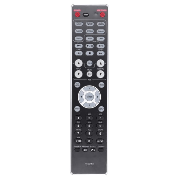 RC004NA Universal TV Remote Control for LCD TV Portable Remote Controller Replacement