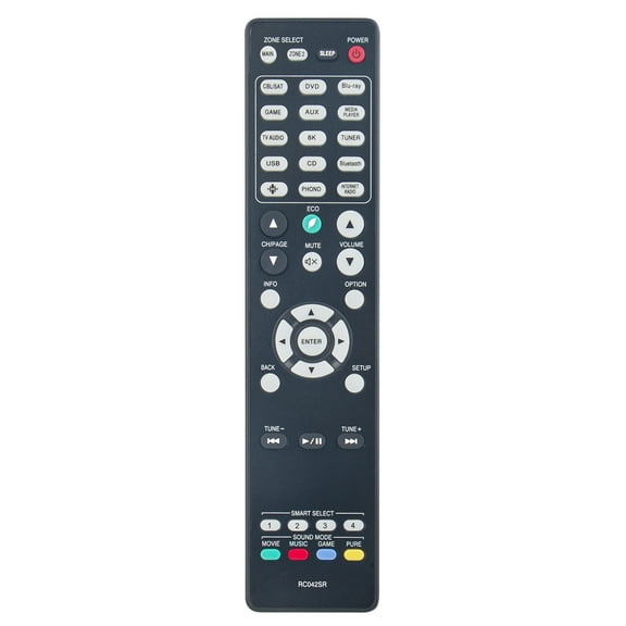 RC042SR New Replacement Remote Control Compatiable with Marantz Audio Video AV A/V Receiver NR1711 SR6015 SR5015 SR5015 DAB SR5015OM