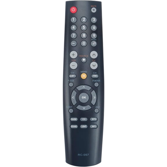 RC057 RC-057 Replaced Remote fit for Coby TV TFTV4028 TFTV2225 EDTV1935 LEDTV32