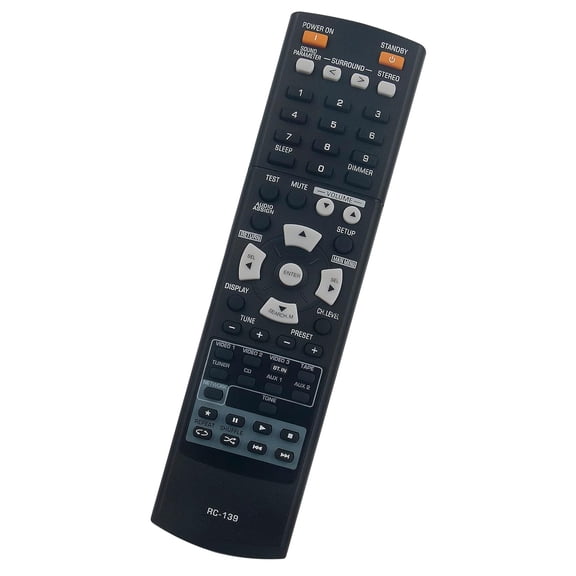 RC139 Replacement Remote Control Applicable for AVR-810 AVR-810BKEU 4990204006 Home Theater Receiver Accessories