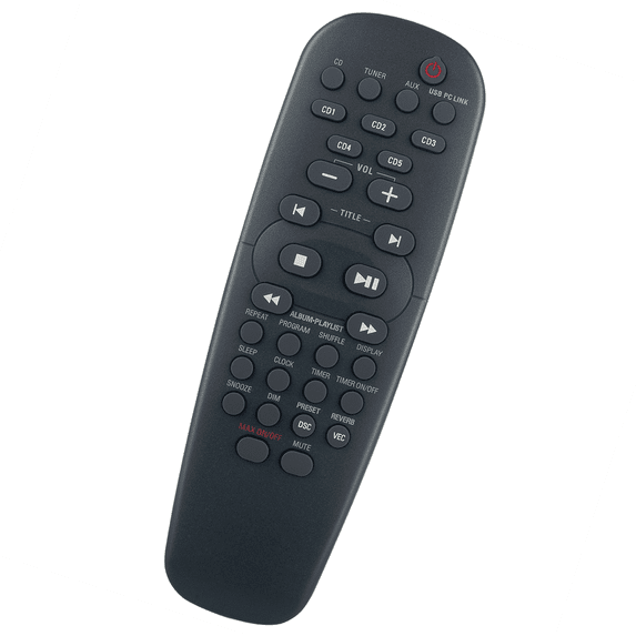 RC19532008/01 Remote Control for Philips Micro Hi-Fi System MCM590 MCM595 MCM530