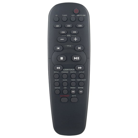 RC19532008/01 Replacement Remote Control for Philips Micro Hi-Fi Stereo System MCM590/37B MCM590/37 MCM590