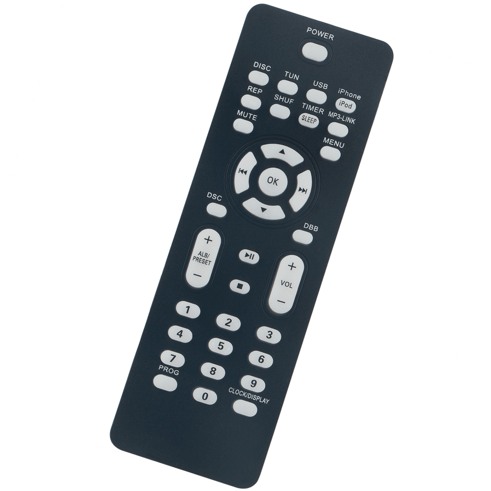 Cube Remote Control Module RC2023639/01 Replace Remote Control for Philips Cube Micro Music System ...