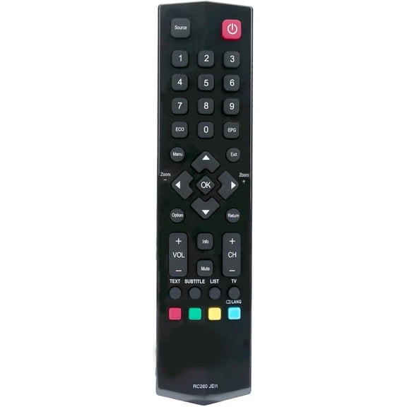 RC260 JEI1 Replacement Remote Control Commander fit for TCL TV LED32S4690 LED55S4690 LED48S4690 LED40S4690