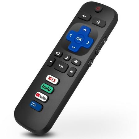 RC280 RC282 Universal Replacement Compatible with TCL-Roku-TV-Remote,Compatible with Roku Hisense,Philips,ONN,Hitachi,Element,Haier,LG,Sanyo,JVC TVs