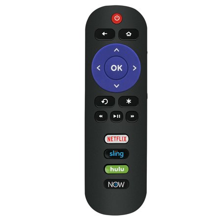 RC280 Replace IR Remote for TCL TV w NETFLIX sling hulu NOW key 28S3750 32S800